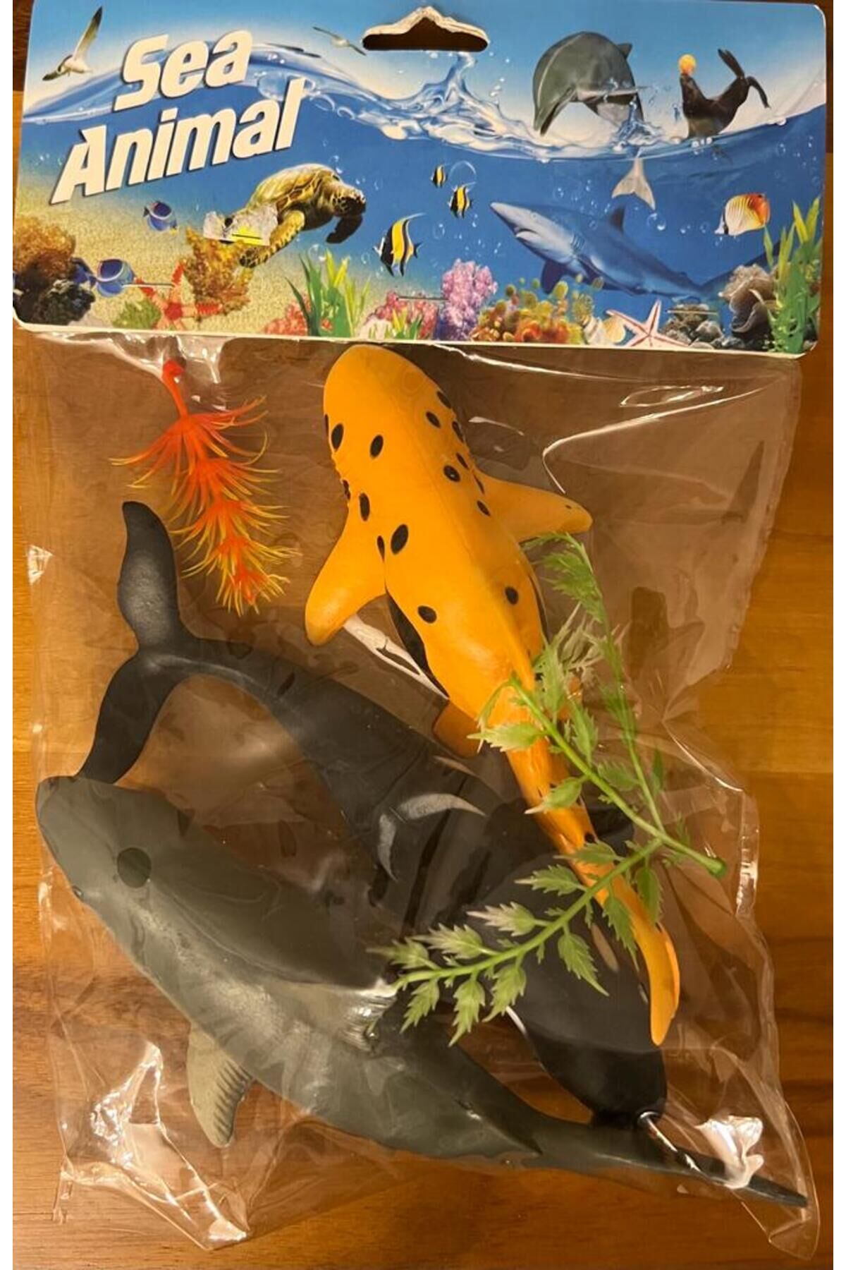 SEA ANİMALS DENİZ HAYVANLARI SET KÜÇÜK BOY POŞET 3 PARÇA KÖPEK BALIKLARI SHARK