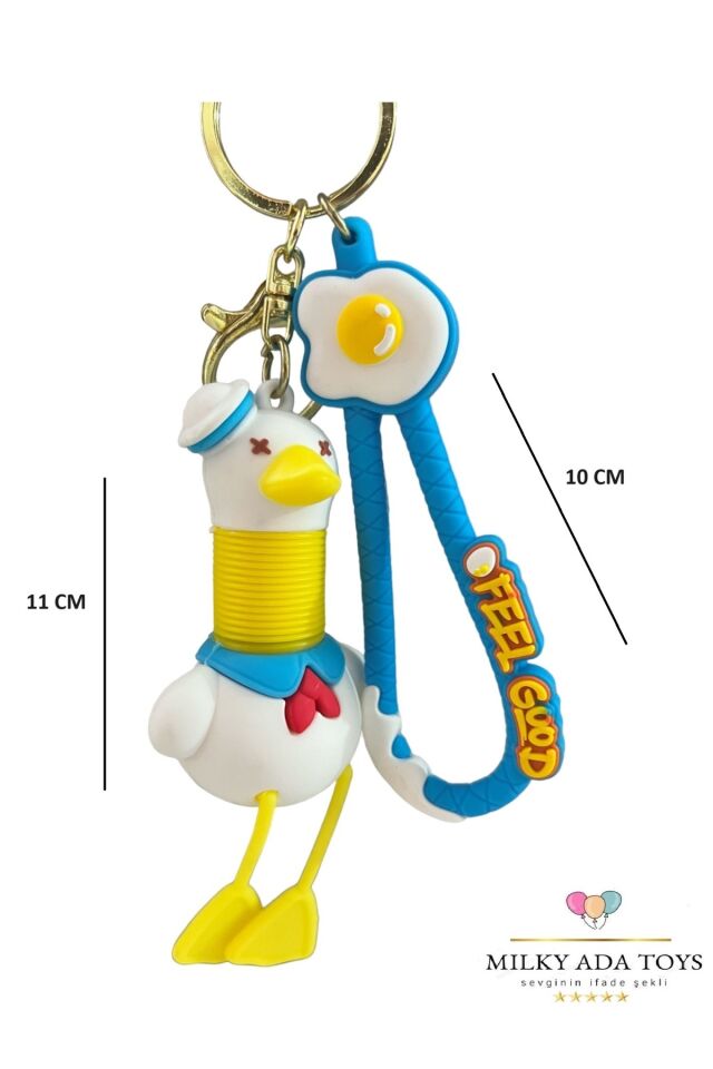 MİLKY ADA TOYS BOYNU UZAYAN TELESKOBİK ANAHTARLIK 4 ASORTİ