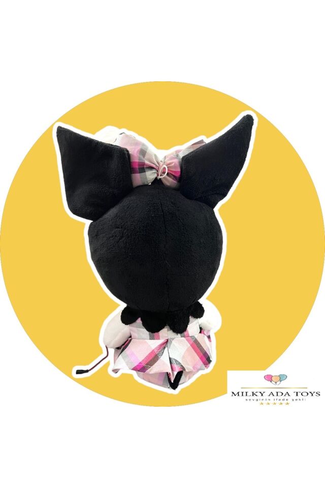 Milky Kuromi Peluş 50 cm Çok Renkli Kaliteli Kumaş Oyun ve Uyku Arkadaşı