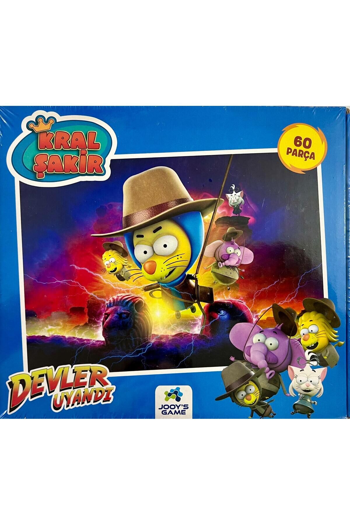 JOY'S GAME KRAL ŞAKİR DEVLER UYANDI 60 PARÇA YAPBOZ PUZZLE