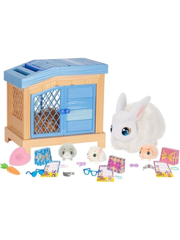 Giochi Preziosi Little Live Pets Anne Tavşan ve Yavruları Oyun Seti - 26593 LP303000