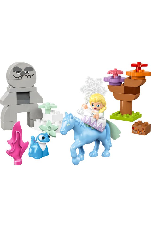 ® DUPLO® | Disney Elsa ve Bruni Büyülü Ormanda 10418 - 2+Eğitici Oyuncak Yapım Seti (31P)