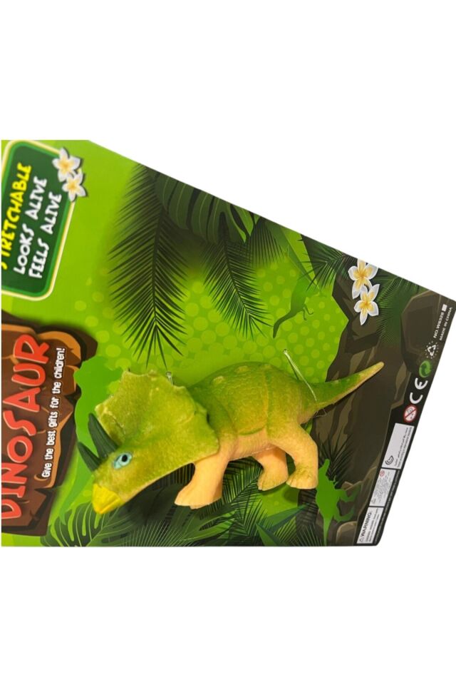 ESNEK HAYVANLAR DİNOZOR 2 ASORTİ ESNEK OYUNCAKLAR 17X8 CM