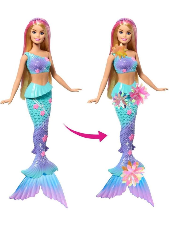 Barbie Büyülü Çiçekler Deniz Kızı Bebeği JDM72 Barbie deniz kızı ile eğlence başlasın!
