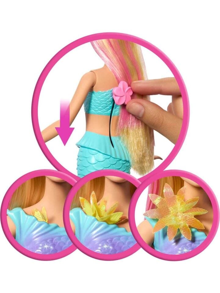 Barbie Büyülü Çiçekler Deniz Kızı Bebeği JDM72 Barbie deniz kızı ile eğlence başlasın!