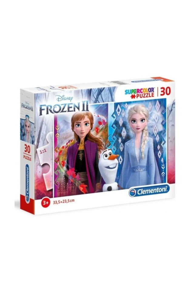 FROZEN PUZZLE 30 SUPER COLOR 33,5X23,5 CM YAP BOZ