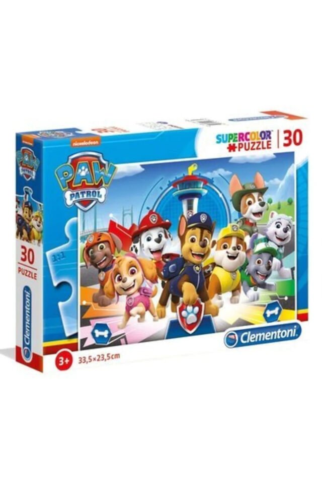 PAW PETROL PUZZLE 30 SUPER COLOR 33,5X23,5 CM YAP BOZ