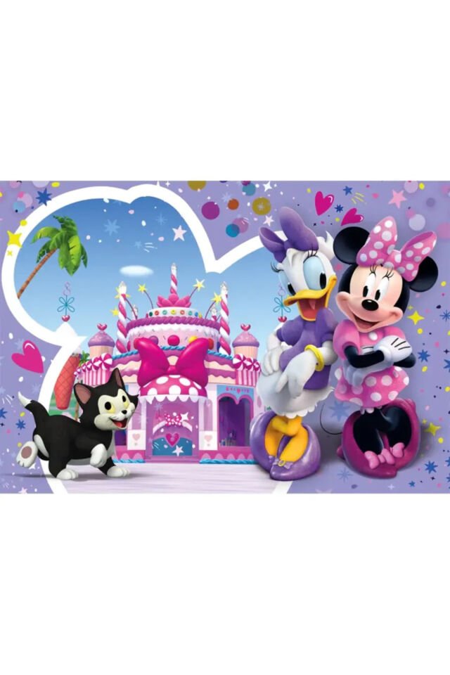 DISNEY JUNIOR MINNIE PUZZLE 30 SUPER COLOR 33,5X23,5 CM YAP BOZ