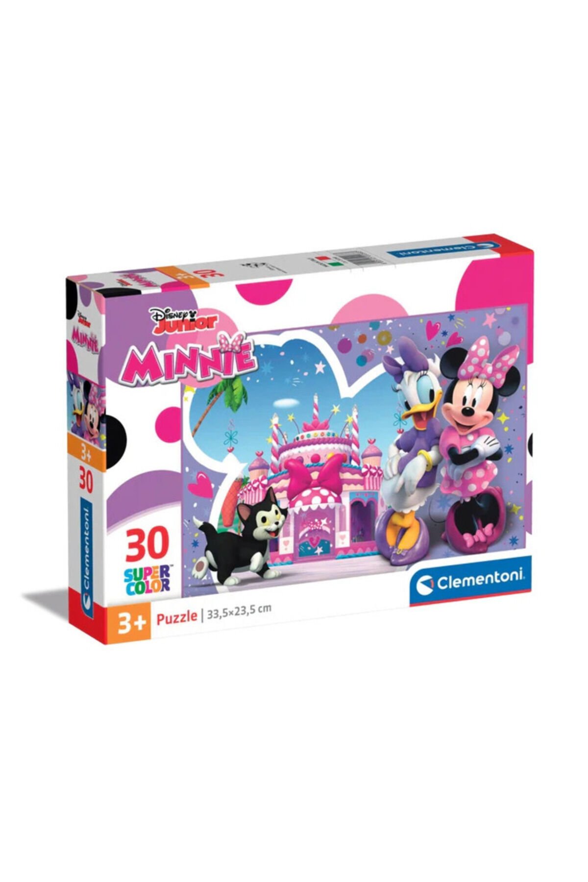 DISNEY JUNIOR MINNIE PUZZLE 30 SUPER COLOR 33,5X23,5 CM YAP BOZ