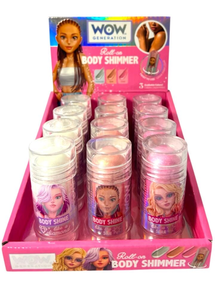 Wow Generation Roll-On Body Shimmer Vücut Işıltısı 3 Asorti