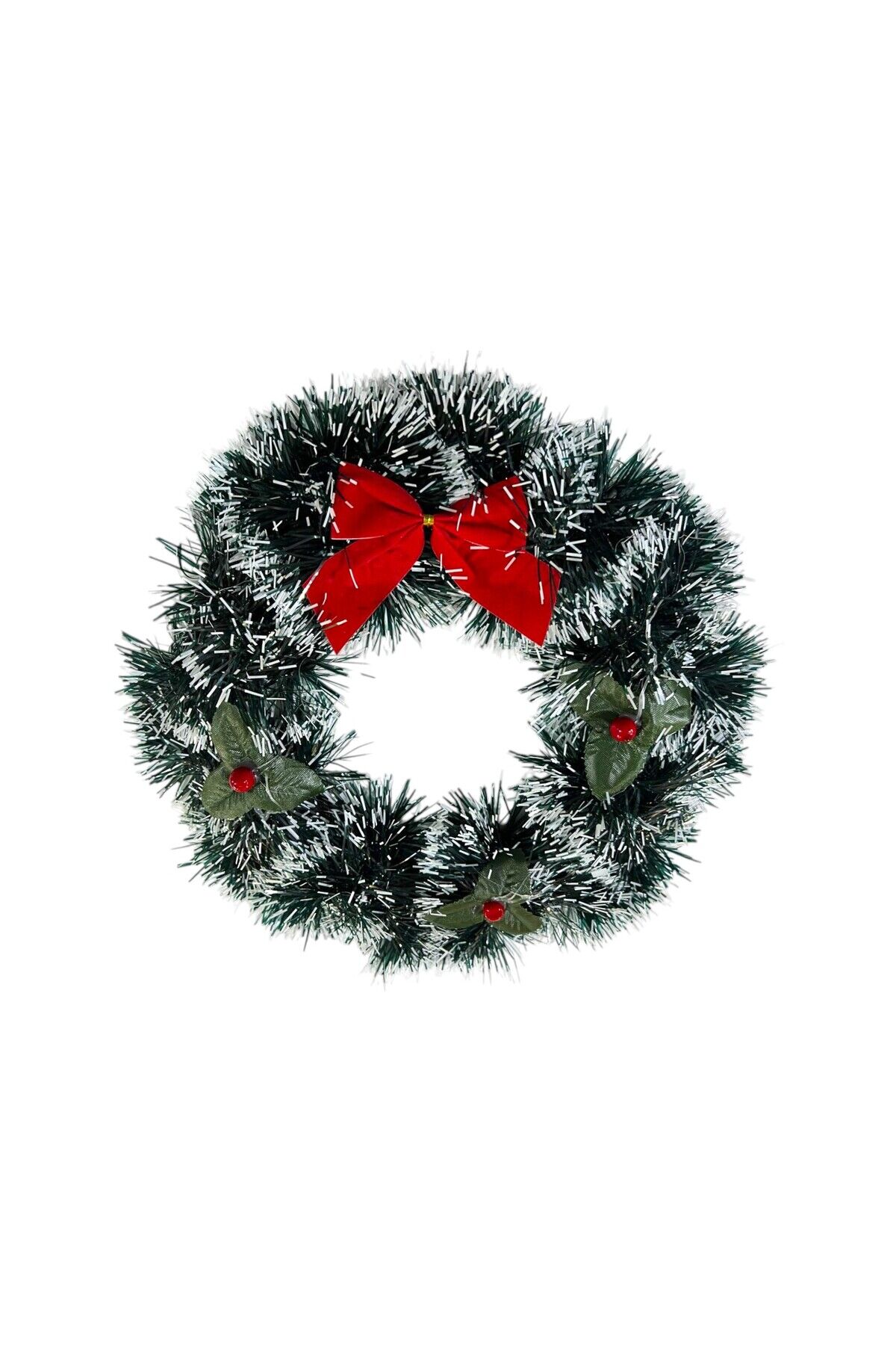 Yılbaşı kapı süsü 24 cm 2 asorti