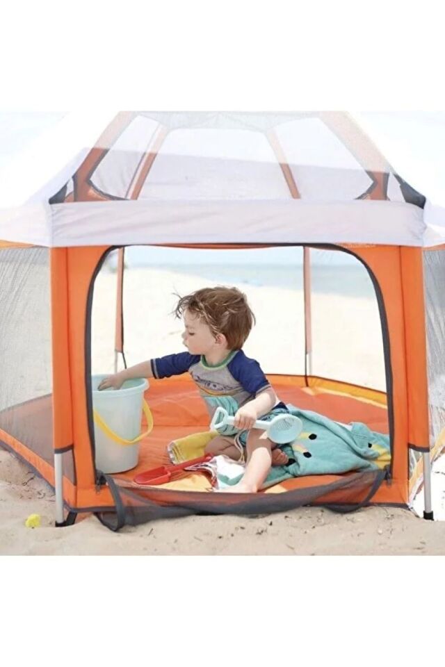 DYNAMIC BEACH TENT PLAJ ÇADIRI 150X150X100 CM ÇOCUK OYUN ÇADIRI ÇANTALI