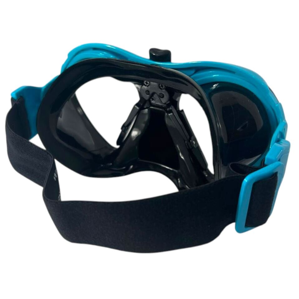 Apnea Wiper Mask Blue Mavi Dalış Maskesi Buğu Silecekli