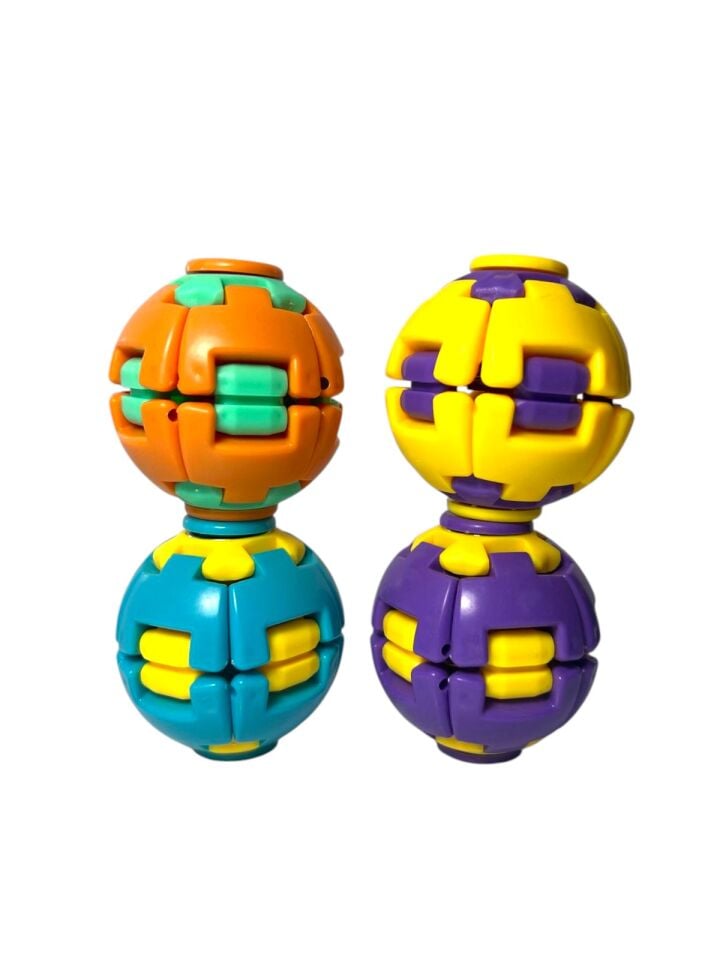 Fidget, spinner, ball bas döndür stres topu fidget oyuncak