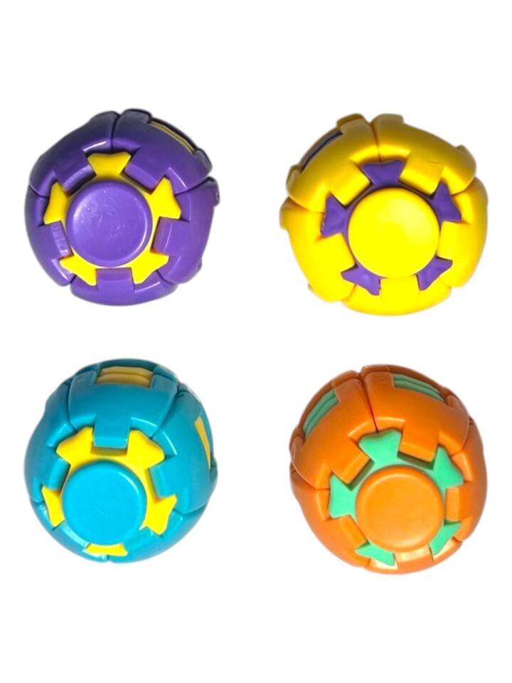 Fidget, spinner, ball bas döndür stres topu fidget oyuncak
