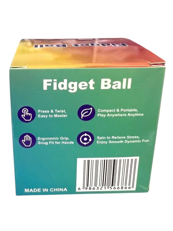 Fidget, spinner, ball bas döndür stres topu fidget oyuncak