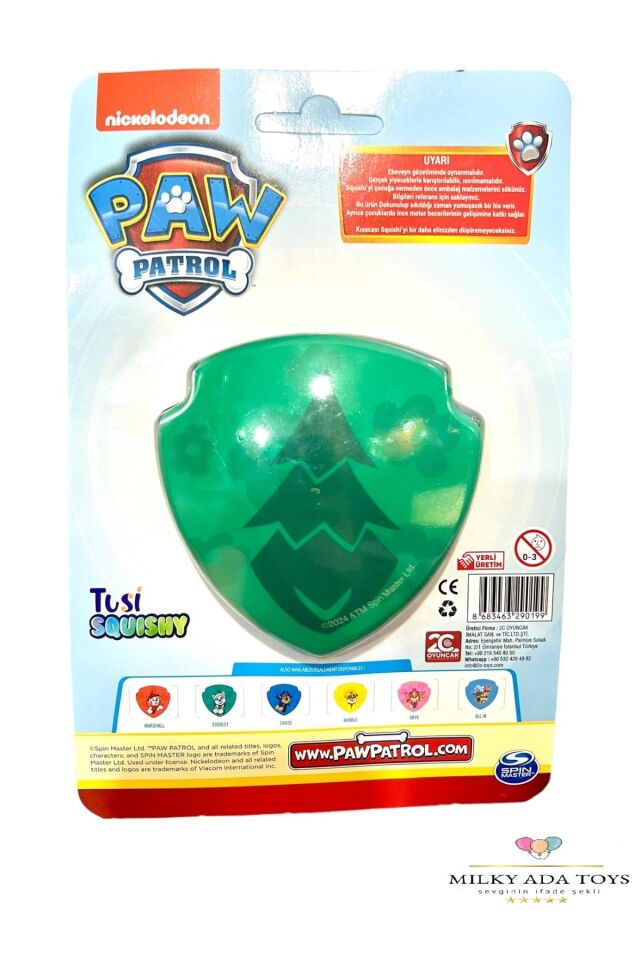 TUSİ SQUISHY PAW PETROL 5 ASORTİ