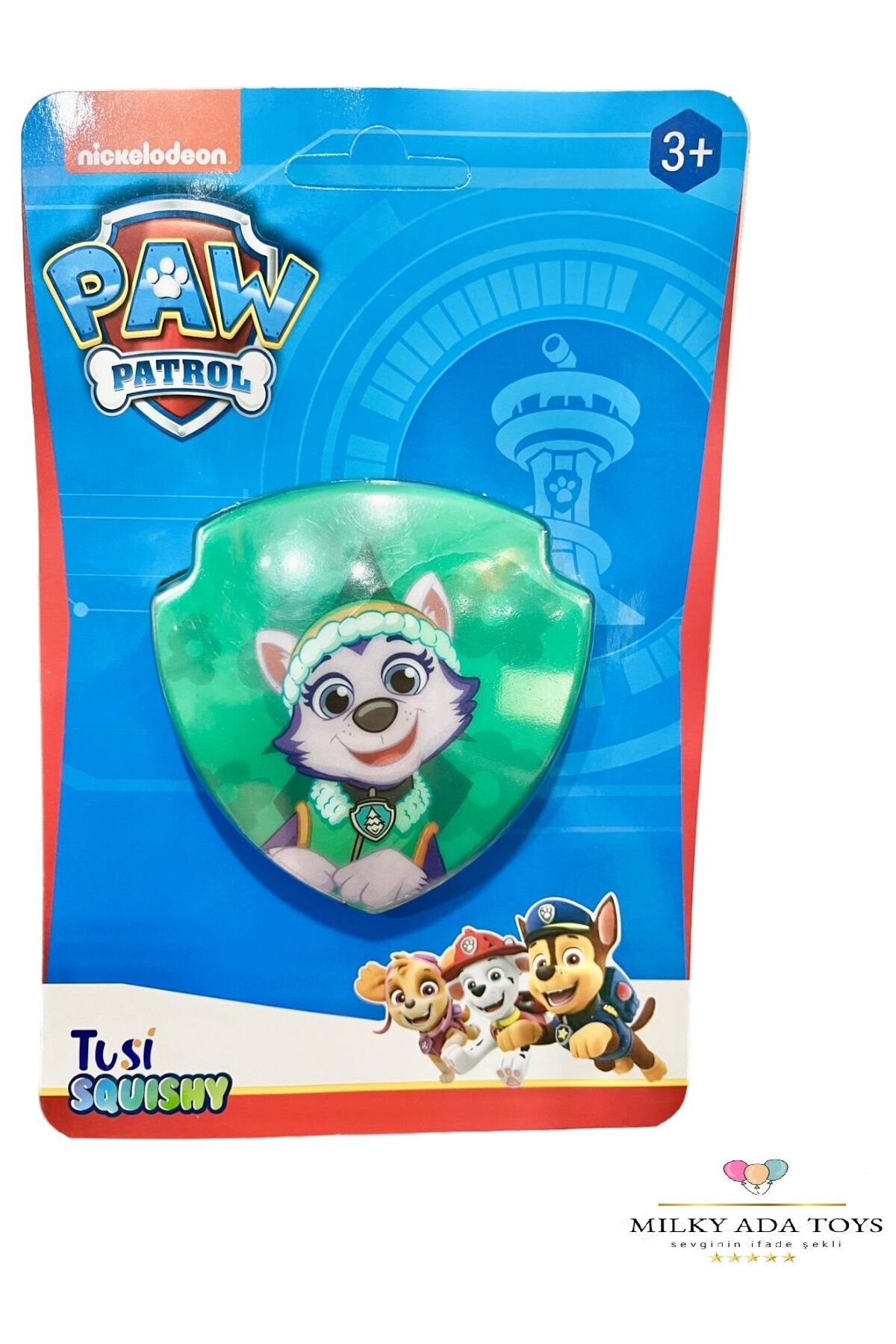 TUSİ SQUISHY PAW PETROL 5 ASORTİ