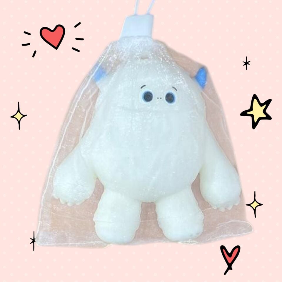 Halley Sevimli Kar Canavarı Squishy Jumbo Boy - Stres Atıcı Squishy Figür 13 cm 3+ Yaş  Halley Sevimli Kar Canavarı Squishy Jumbo Boy 13 cm