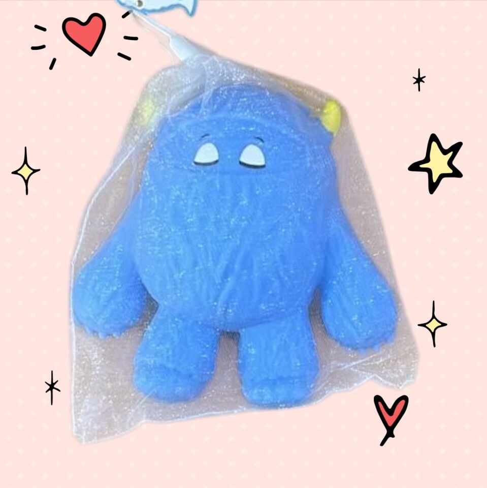 Halley Sevimli Kar Canavarı Squishy Jumbo Boy - Stres Atıcı Squishy Figür 13 cm 3+ Yaş  Halley Sevimli Kar Canavarı Squishy Jumbo Boy 13 cm