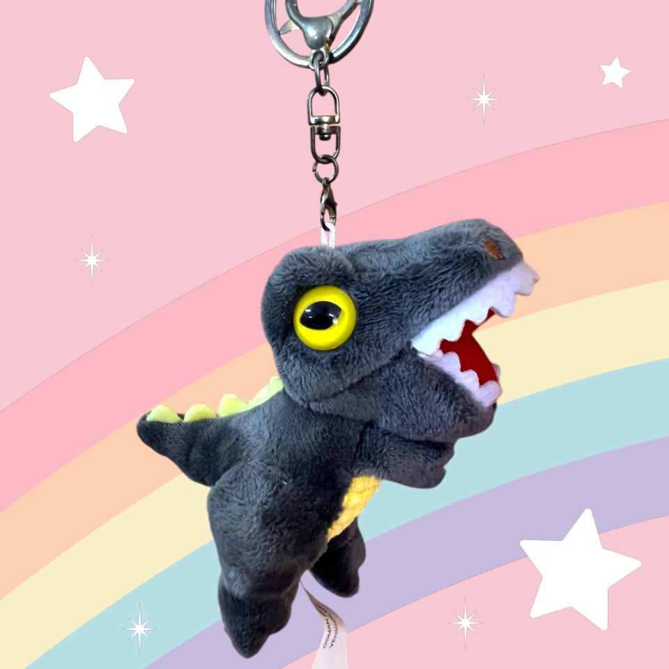 Peluş anahtarlık tavşan köpek ayı dino pony 10-13 cm