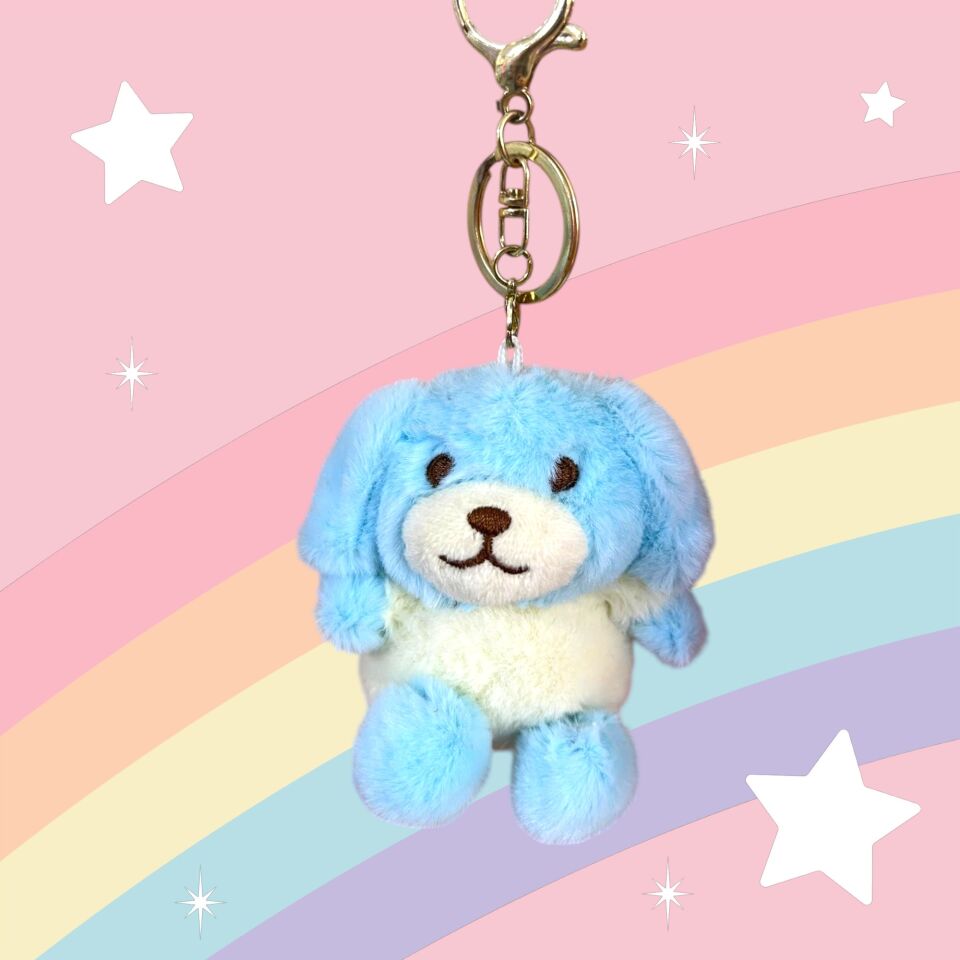 Peluş anahtarlık tavşan köpek ayı dino pony 10-13 cm