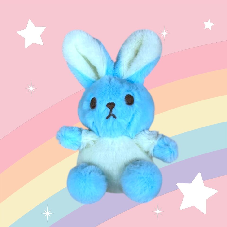 Peluş anahtarlık tavşan köpek ayı dino pony 10-13 cm