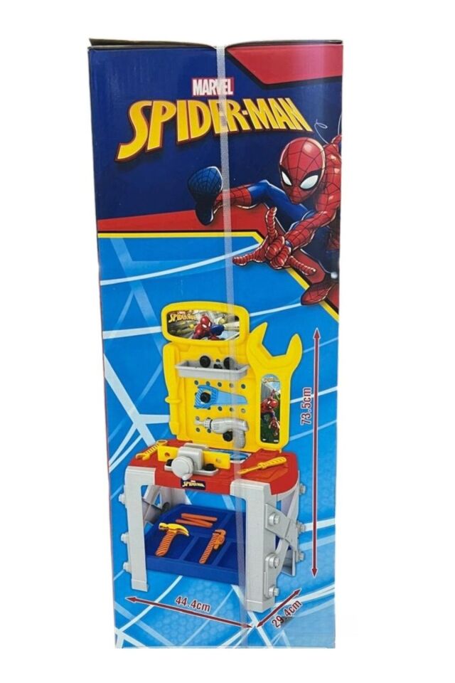 Spiderman Tezgahli Tami?r Seti? 35 Parça 73 Cm