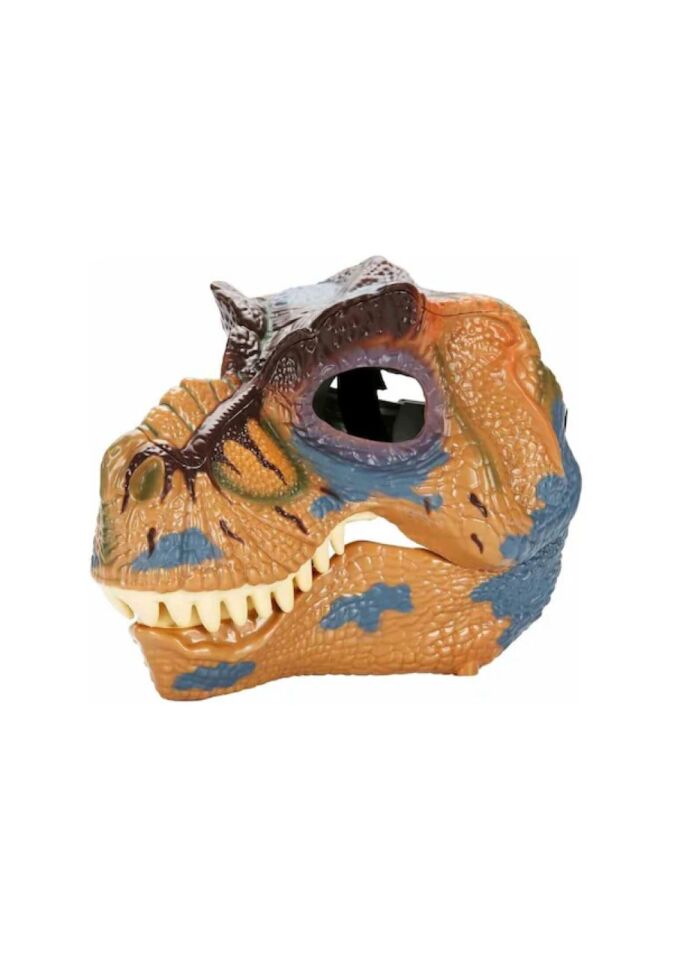 Sunman Crazoo Dinazor Maskesi Dinosaur Mask Sesli Ayarlanabilir Gerçekçi +3 yaş