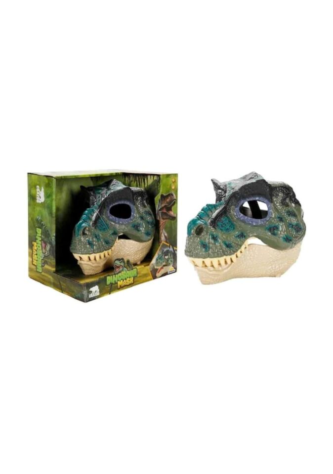 Sunman Crazoo Dinazor Maskesi Dinosaur Mask Sesli Ayarlanabilir Gerçekçi +3 yaş