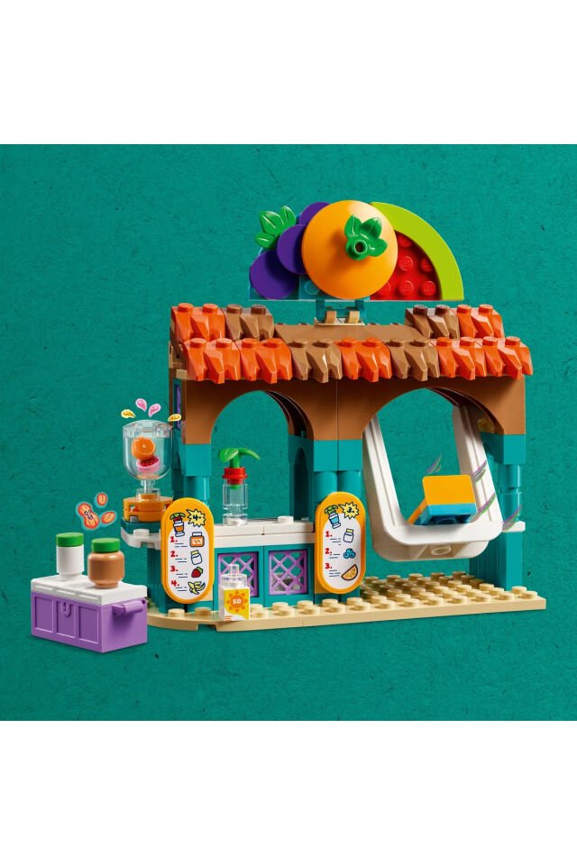 ® Friends Meyveli İçecek Plaj Standı 42625 - 6+ Çocuklar için Yaratıcı Oyuncak Yapım Seti (213P)