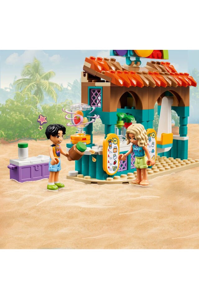 ® Friends Meyveli İçecek Plaj Standı 42625 - 6+ Çocuklar için Yaratıcı Oyuncak Yapım Seti (213P)