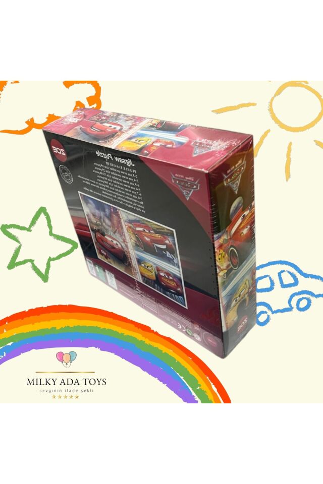 DISNEY CARS 3 PUZZLE 100 PARÇA YAPBOZ