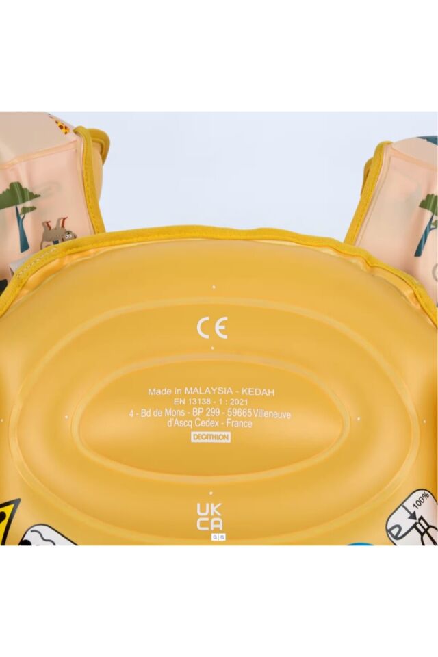 Nabaiji Tiswim Çocuk Yüzme Kolluğu Tropikal Baskılı 2-6 yaş 15- 30 kg