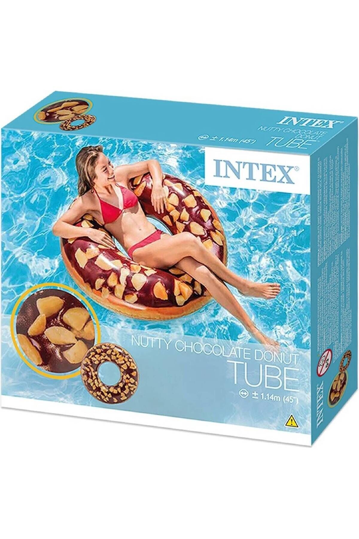 NUTTY CHOCOLATE DONUT TUBE ÇİKOLATALI SİMİT 114 CM