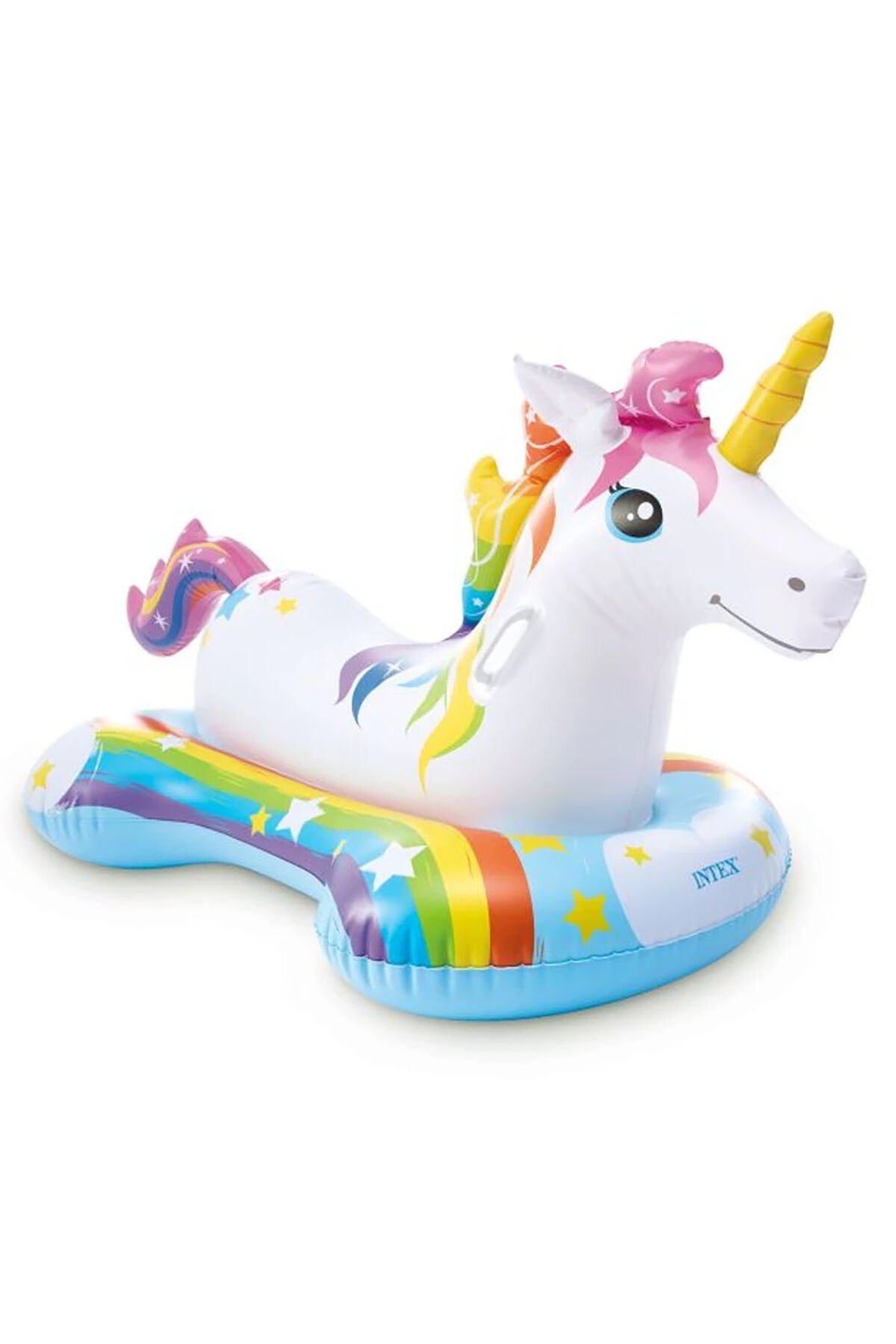 57552 RIDE ON UNICORN BİNİCİ ADA YATAK 163 CM X 86 CM  3+ yaş