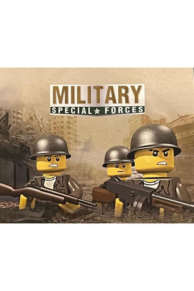 ASKER KARAKTER SETİ ARAÇ VE GEREÇLERİ MILITARY FORCES