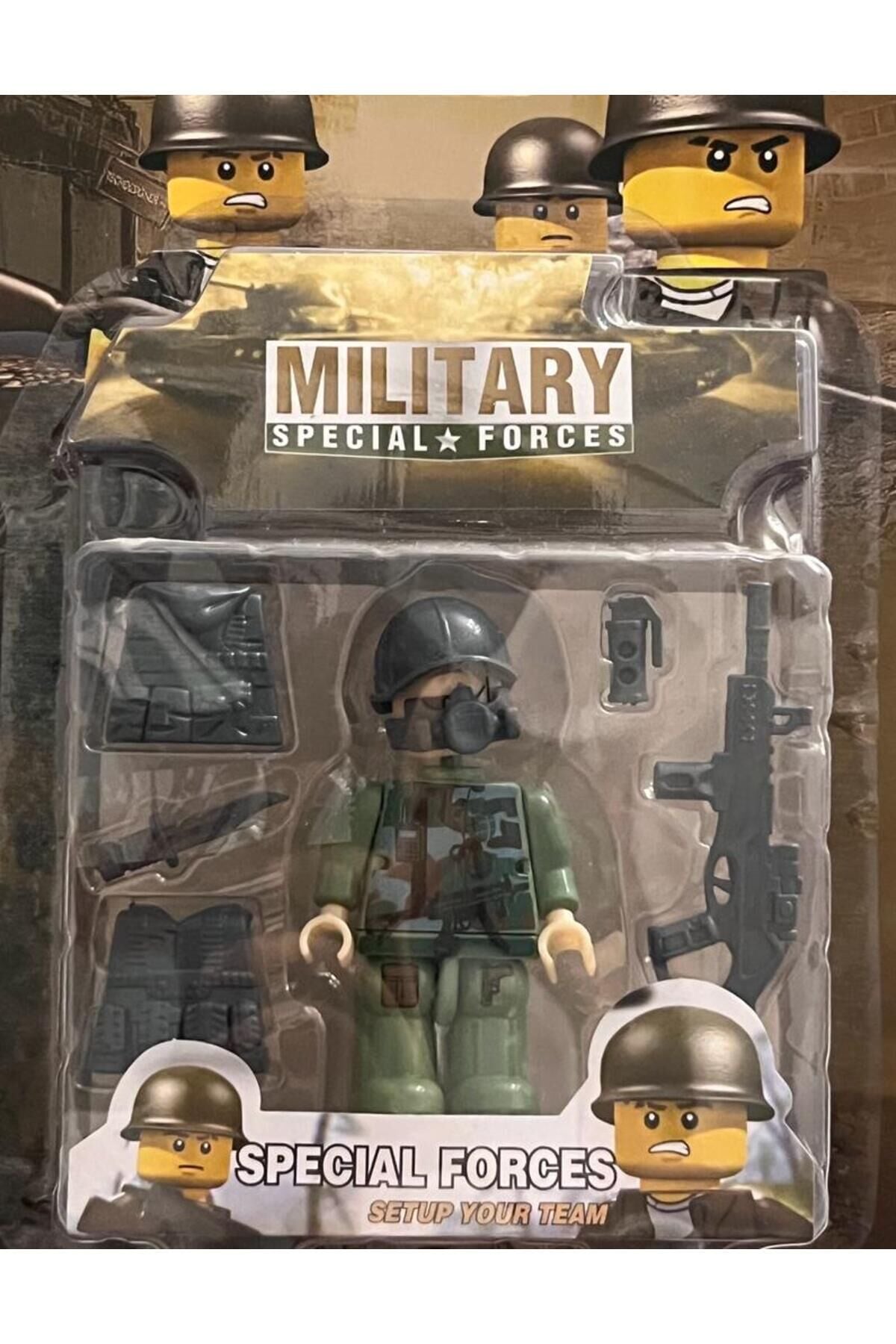 ASKER KARAKTER SETİ ARAÇ VE GEREÇLERİ MILITARY FORCES