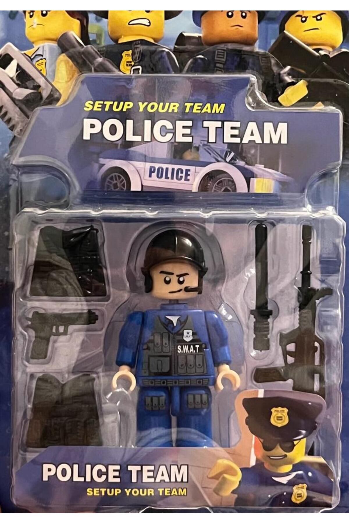 Yapı Oyuncak KARAKTERİ POLİS SETİ ARAÇ GEREÇLERİ POLİCE TEAM