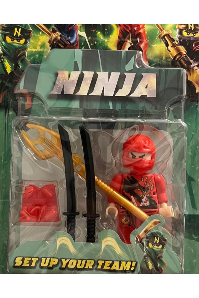 Yapı Oyuncak Nınja Karakter Seti Araç Ve Gereçleri