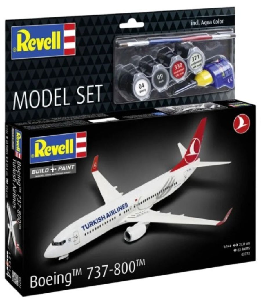 Model Set Türk Hava Yolları/Turkish Airlines Boeing 737-800