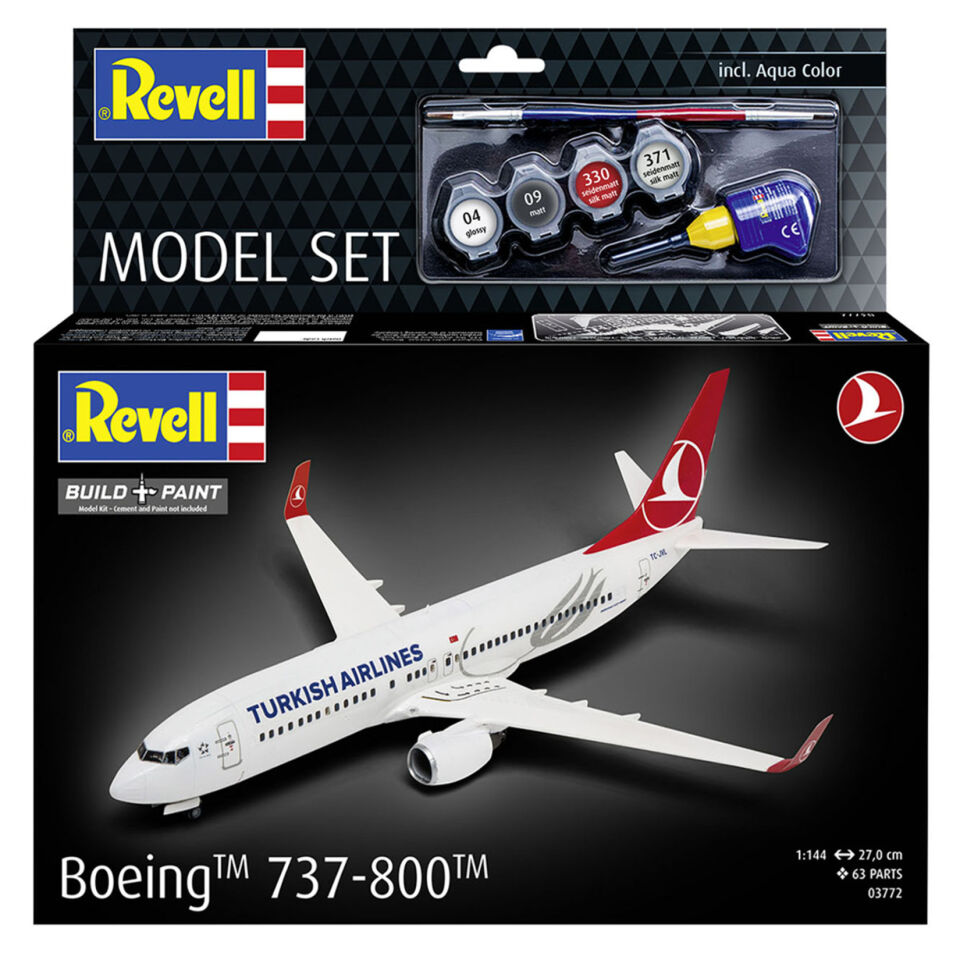 Model Set Türk Hava Yolları/Turkish Airlines Boeing 737-800