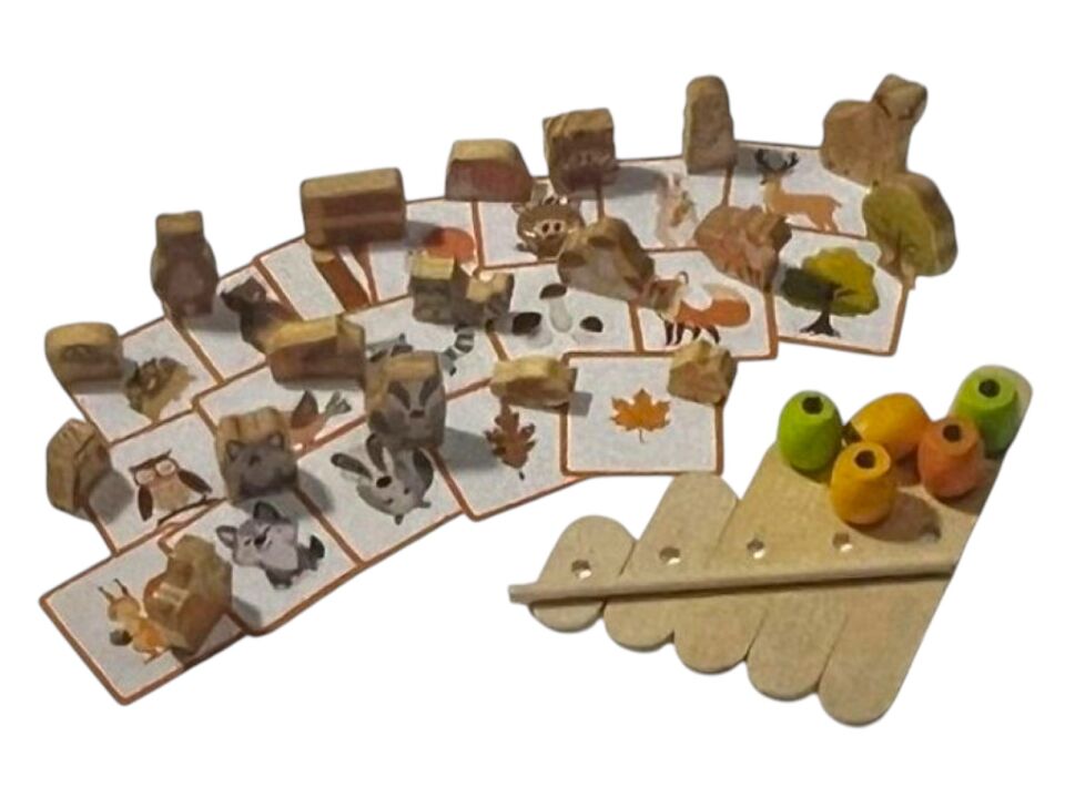 Ideenwelt Ahşap Denge Oyuncağı 29 Parça 18 kart