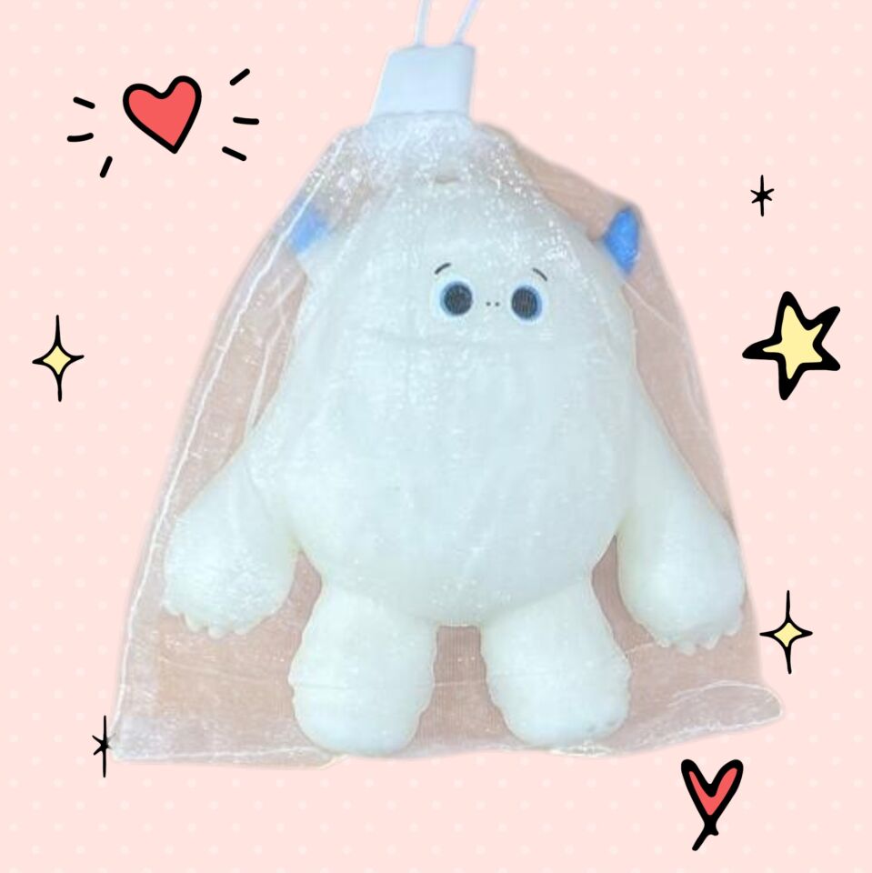 Halley Sevimli Kar Canavarı Squishy Jumbo Boy - Stres Atıcı Squishy Figür 13 cm 3+ Yaş  Halley Sevimli Kar Canavarı Squishy Jumbo Boy 13 cm Beyaz