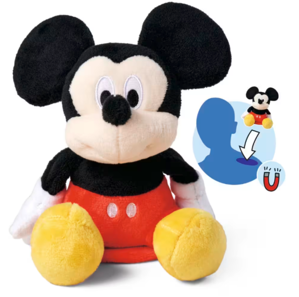 Disney Shoulder Squad Mickey Manyetik Omuzda Oturan Peluş 12 cm