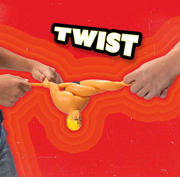Stretch Armstrong Retro Figür 25 cm