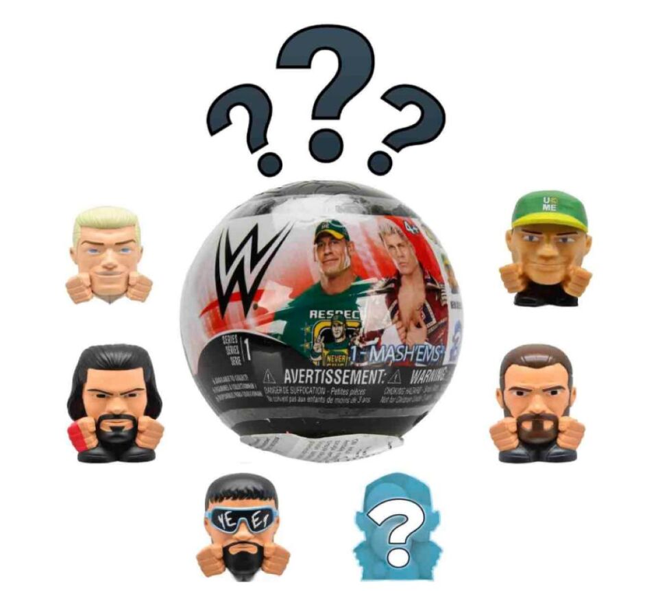 WWE Smackdown Mash’ems Sürpriz Figür Paketi S1 3 ADET
