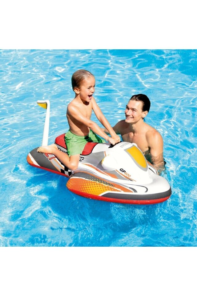 Tutunmalı Şişme Jet Ski Çocuk Deniz Havuz Binici 117x77 Cm
