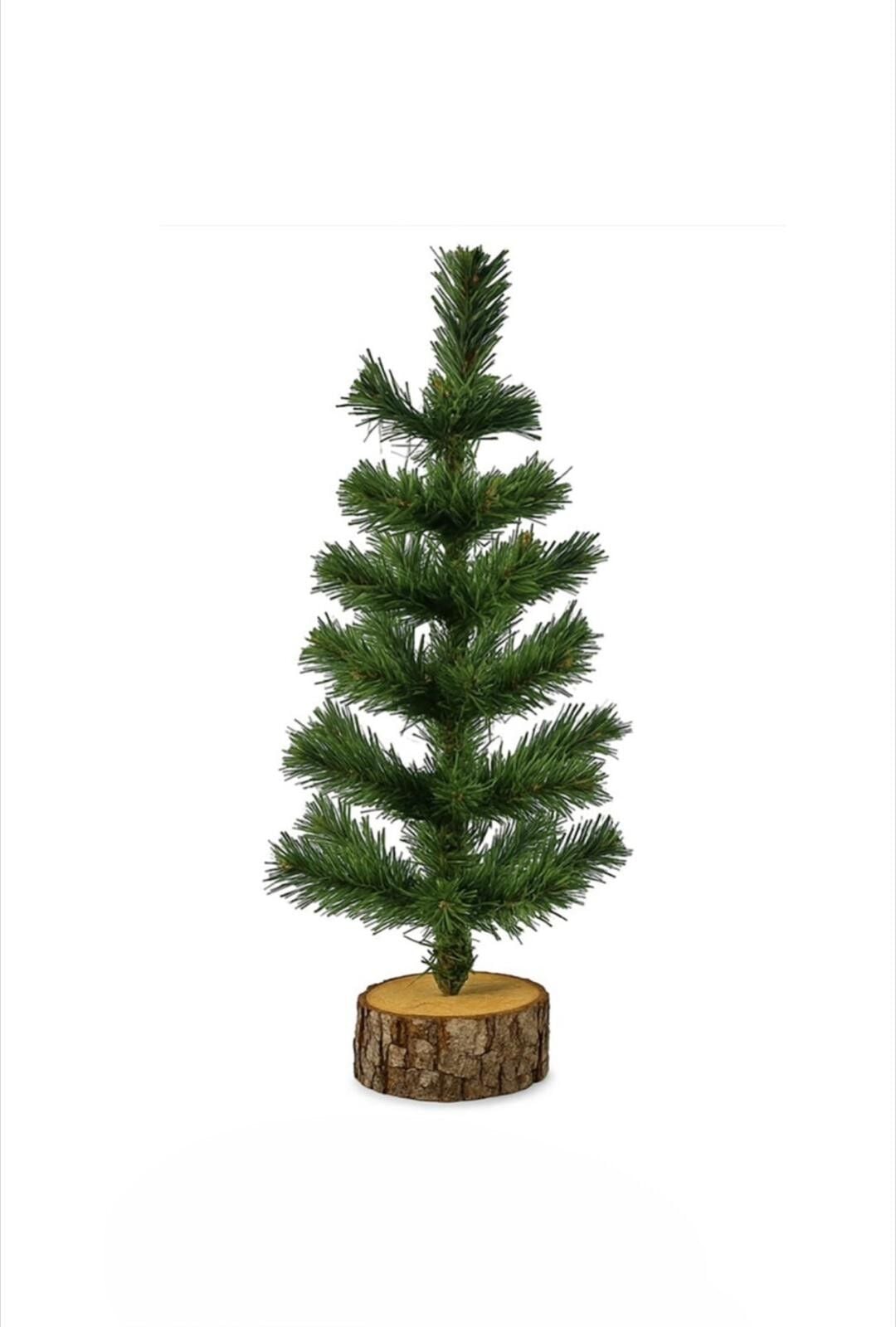 Snow Glow Prime Kütüklü Yılbaşı Çam Ağacı 30 Cm 39 Dal