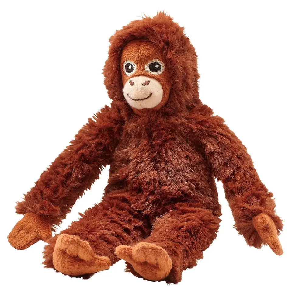 IKEA djungelskog kahverengi orangutan yumuşak oyuncak 20 cm